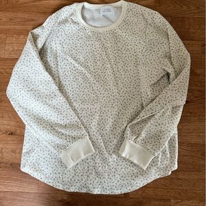 Floral waffle tee, things between, small